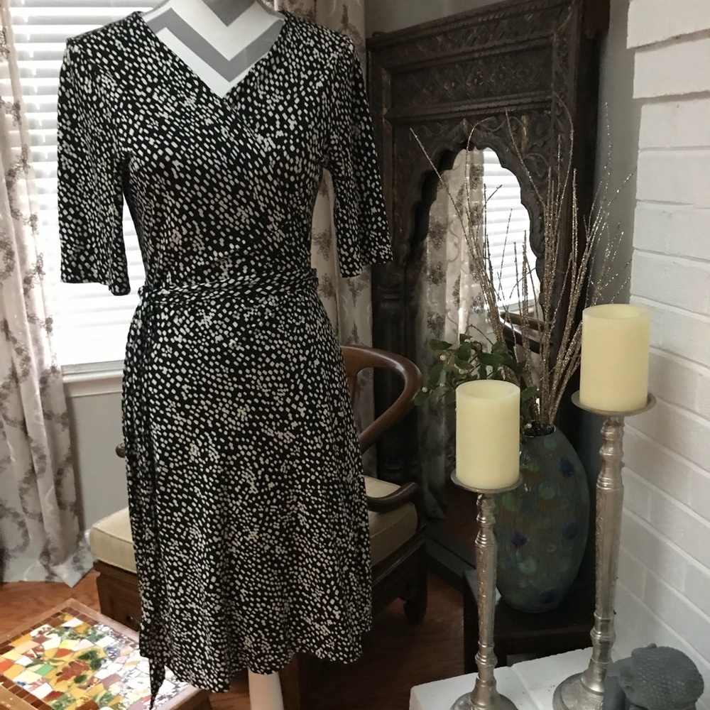 Banana Republic wrap dress, size medium.